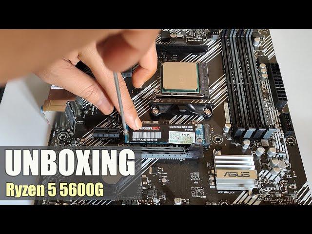 AMD Ryzen 5 5600G unboxing & Testing