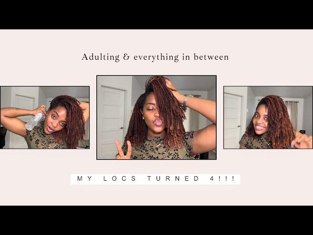 My locs keep shedding, adulting is so so, & my faith journey (life updates)