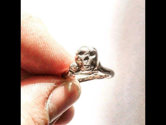 Mens, Womens & Kids Silver Skull Ring | USA Handcrafted | LUGDUN ARTISANS