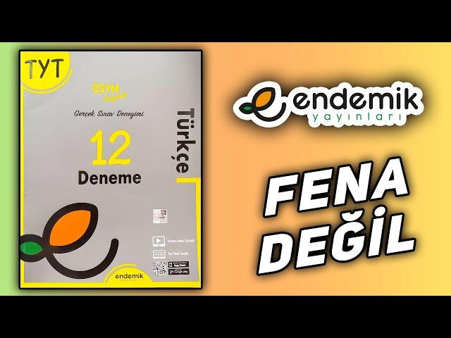 Endemik Yayınları - TYT Türkçe Deneme İncelemesi