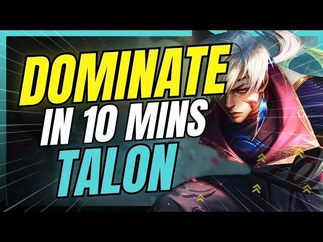 Talon Mid: How To DOMINATE LANE (Educational)