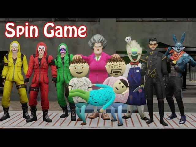 Gulli Bulli Playing Spin The Wheel Challenge | Scary Teacher | Gulli Bulli | Make Joke Of Horror