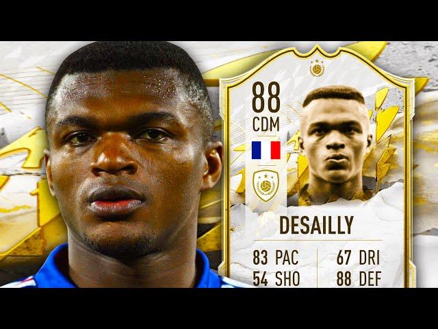 ICON SWAPS 1?  88 MID DESAILLY PLAYER REVIEW - FIFA 22 ULTIMATE TEAM