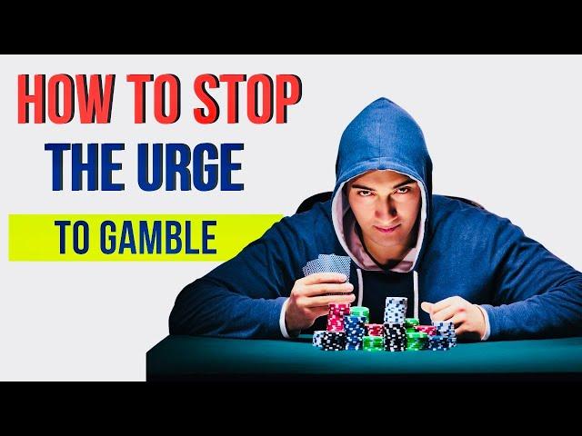 Gambling Addiction. Tips on how to stop the urge to gamble. #gambling #gaming