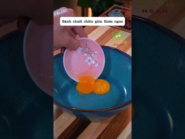 Bánh Chuối Chiên Giòn Thơm Ngon Cho Bé