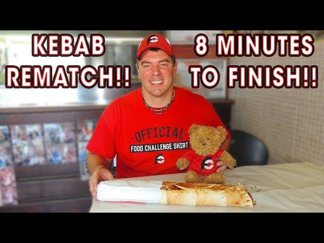 TURKISH DONER KEBAB CHALLENGE!! (REMATCH)