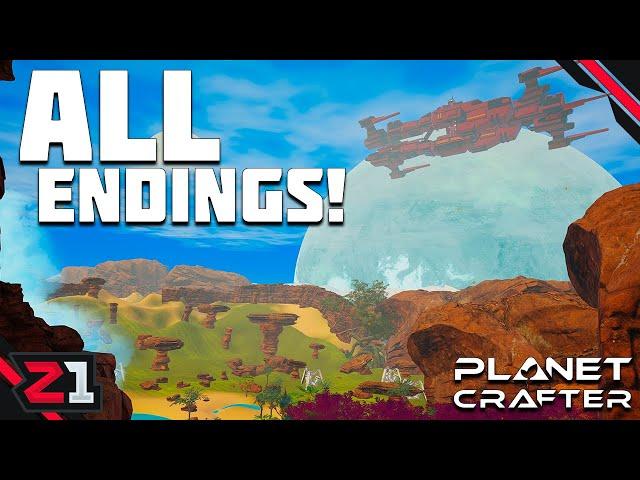 All Planet Crafter Endings ! The Planet Crafter