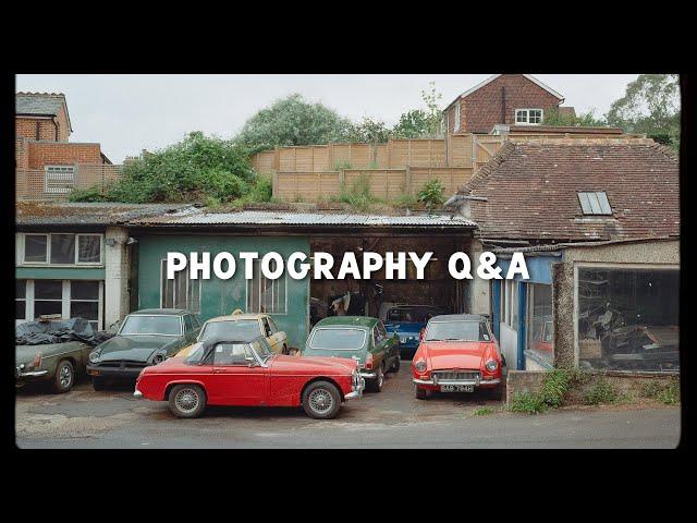 Q&A - Photographing Strangers, LF vs MF, Finding Good Ideas, Art + Commerce