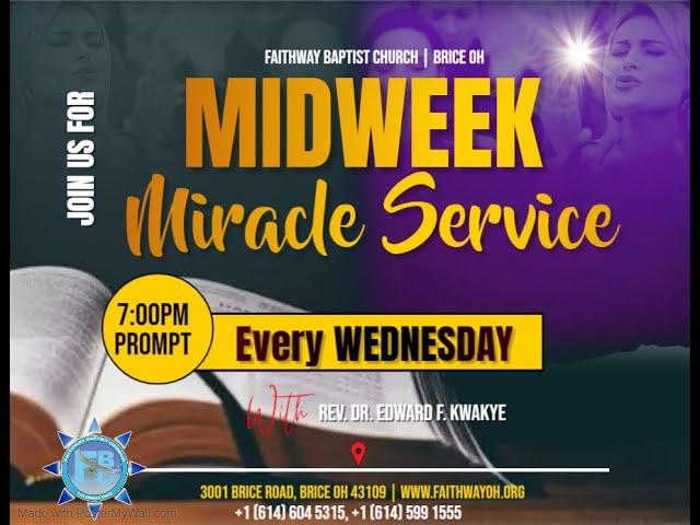 Wednesday Mid-week Worship Experience 11/06/2024