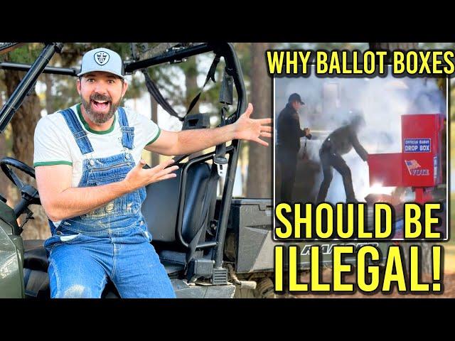 Ballots Burned Out West Are for Something Else!   | Buddy Brown