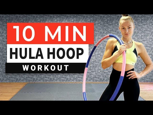Hula Hoop workout // very sweaty// with music// no talking