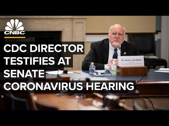 CDC director and key health officials testify at Senate coronavirus hearing — 7/2/2020