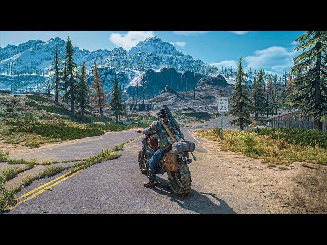 DAYS GONE FREE ROAM GAMEPLAY (8K 60FPS)