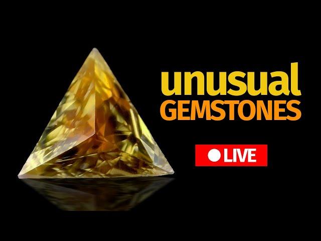 UNUSUAL GEMS II: Cat's Eye Alexandrite, Tremolite, Sphene, Cambolite and MORE