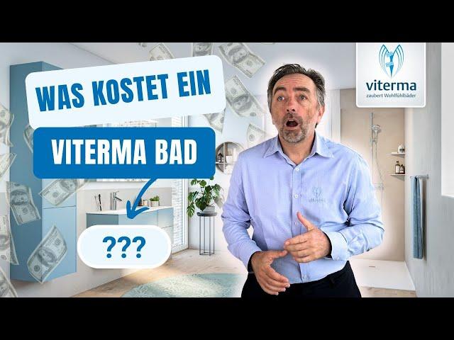 Was kostet eine Viterma Badsanierung? Alles über Preise und Investitionen