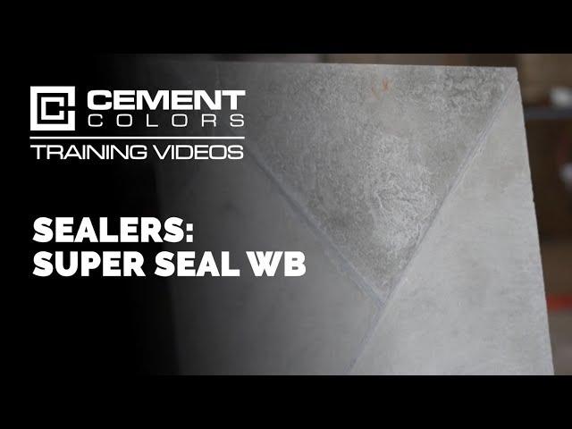 Concrete Sealer Super Seal WB