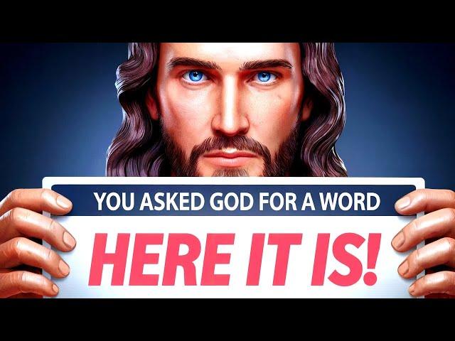 YOU ASKED GOD FOR A WORD HERE IT IS‼️ | God Message Today | Gods Message Now | God Helps