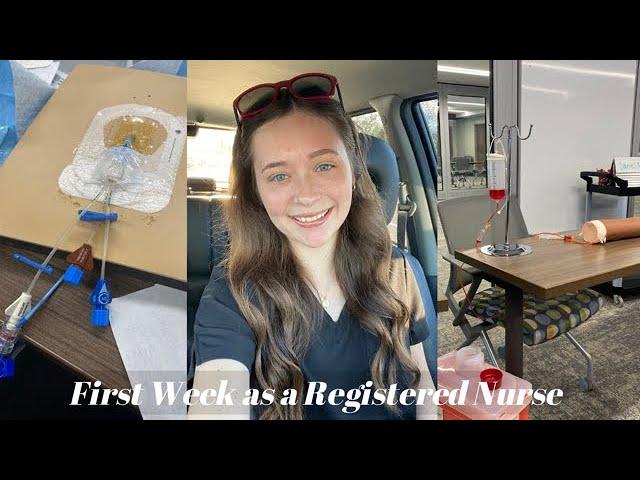 FIRST WEEK OF NURSE RESIDENCY ORIENTATION | NEW GRAD RN WEEK IN THE LIFE