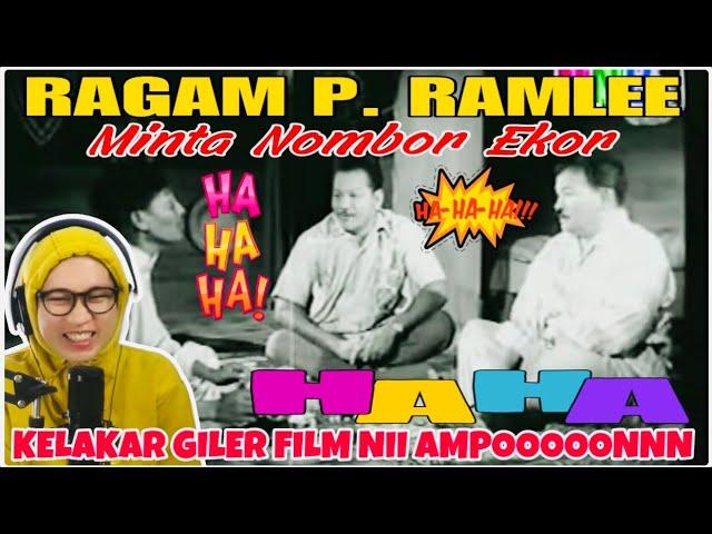 REACTION️RAGAM P RAMLEE - MINTA NOMBOR EKOR || CEKO CEKO AH CEKO CEKO IH HILANG GIGI TINGGAL GUSI