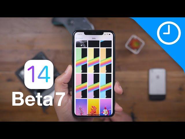 iOS 14 beta 7 - Features/Changes - New wallpapers!