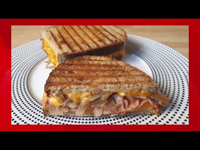 Croque-monsieur bacon/oignons #120