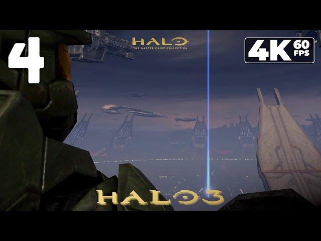 Halo 3 (PC) - 4K60 Co-op Walkthrough Mission 4 - The Storm