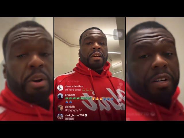 50 Cent REACT To Chris Brown Dissing Quavo In New Track “Weakest Link” On IG LIVE