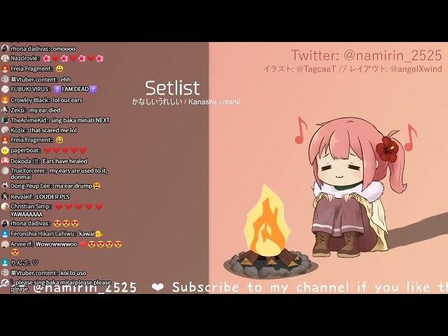 *namirin - 『 namistream』色々歌うよ～ Singing stream!