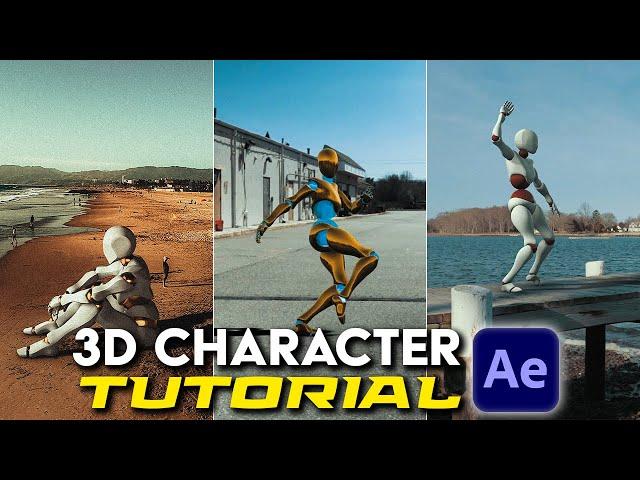 3D Character Animation Tutorial using After Effects & Element 3D