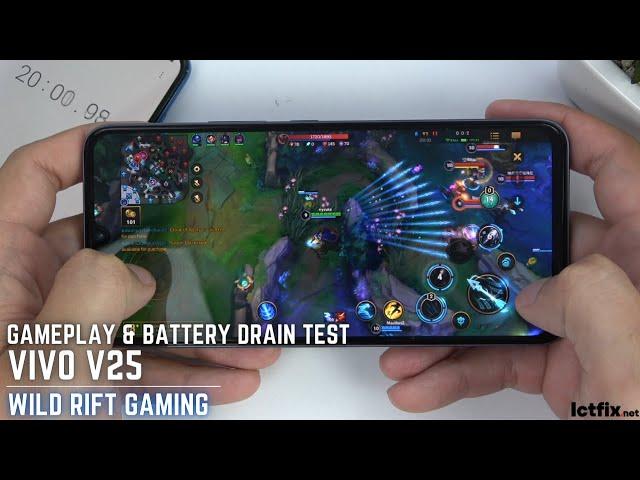 Vvio V25 League of Legends Mobile Wild Rift Gaming test | LOL Mobile