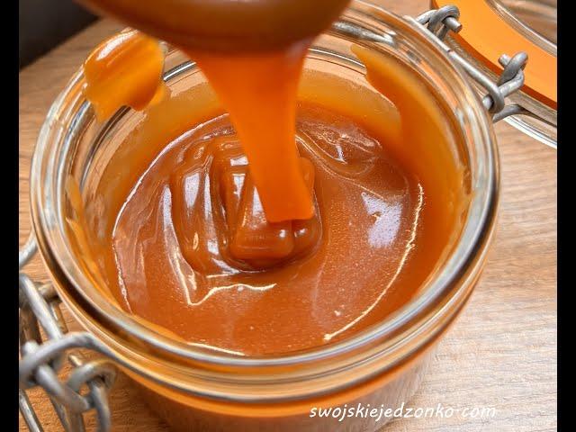 Caramel sauce for cakes and desserts, simple recipe #caramelsauce #caramel #desserts #ice cream