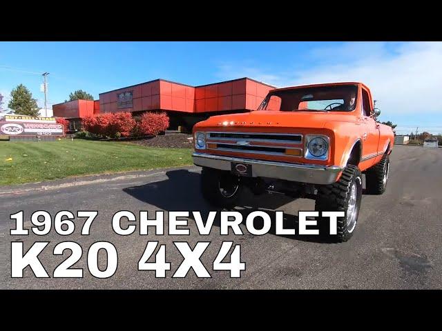 1967 Chevrolet K20 4X4 Pickup For Sale