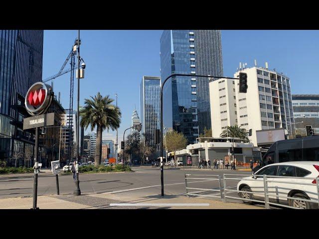 Santiago, Chile | Walking Tour   4K 60 fps