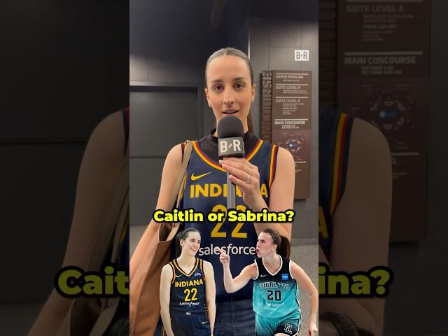 Would you rather have Caitlin Clark or Sabrina Ionescu take the final shot?