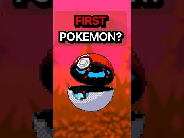 Who was the FIRST POKEMON? #pokemon #shorts