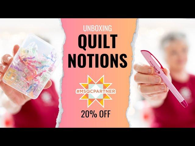 NOTIONS I GOT ON SALE FROM MISSOURI STAR | You'll love these useful quilting and sewing notions