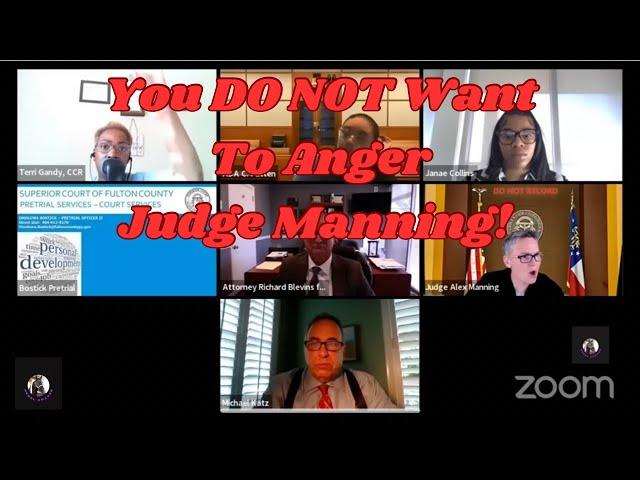 You Do NOT Want To Anger Judge Manning