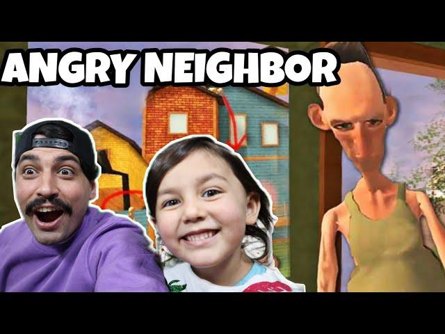 KIZGIN KOMŞUNUN GİZEMLİ KAPISININ ARDINDA NE VAR?! | ANGRY NEIGHBOR OYNUYORUZ