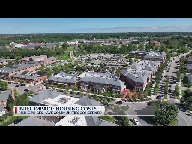 Housing prices soaring, especially near Intel plant
