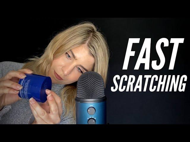 ASMR | FAST SCRATCHING ONLY (NO TALKING) - For Sleep  , Studying  and Background.