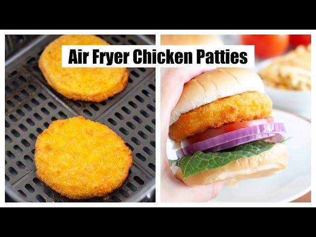 Air Fryer Chicken Patties / Air Fryer Frozen Chicken Patties