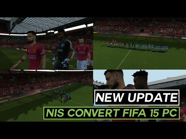 FIFA 16 Mobile | Update NIS Convert FIFA 15 PC | New Cutscenes