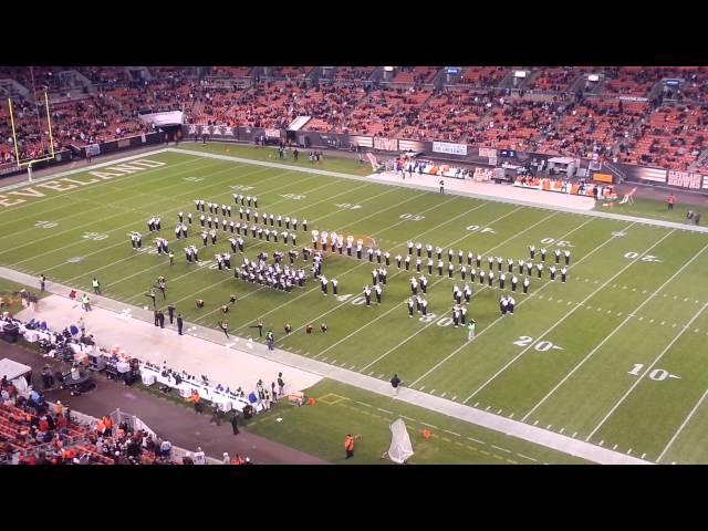 Johnstown "Big Red Band" at the Cleveland Browns Game