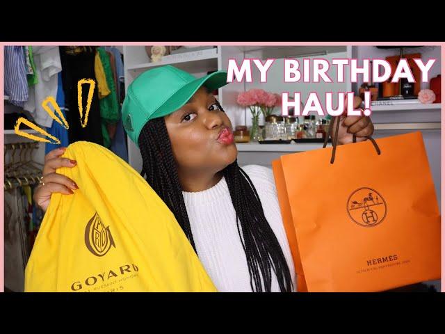 My Birthday Haul 2024 ~ Unbox With Me ! Dior , Prada , Hermes , Goyard & more