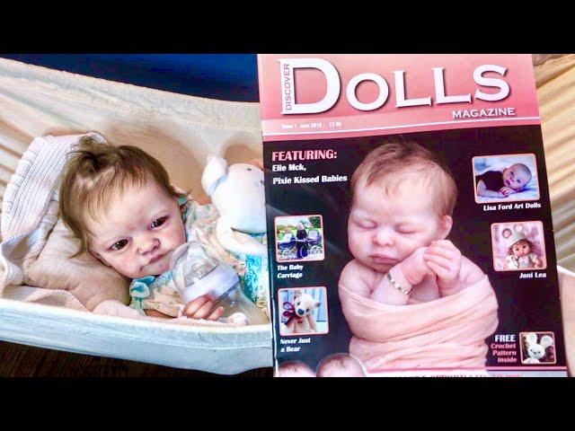 DISCOVER DOLLS Magazine - Reborn & Silicone Baby Doll Collector and Artist Magazine Review