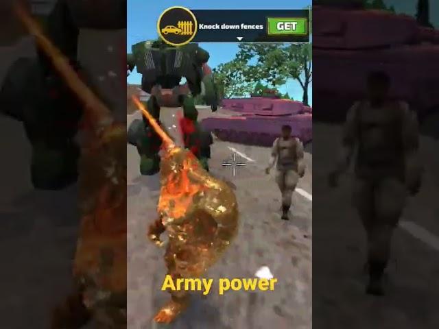 Rope hero vice city || army power scene || new video || Dee gaming (fighting scene)#respect #shorts