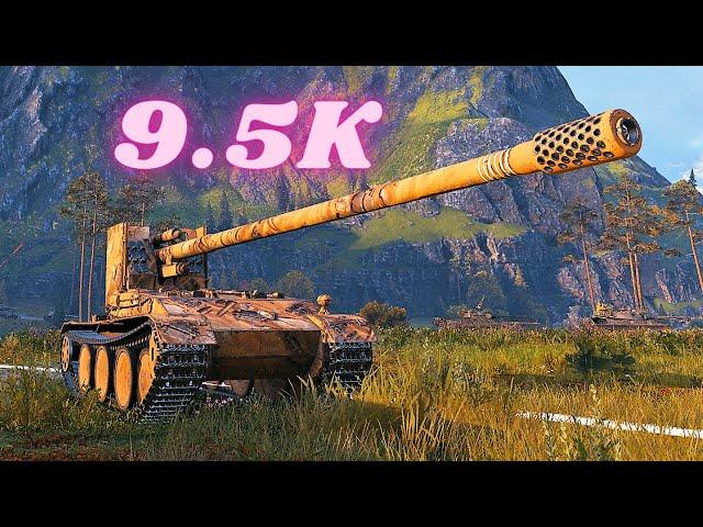 Grille 15  9.5K Damage 6 Kills World of Tanks Replays