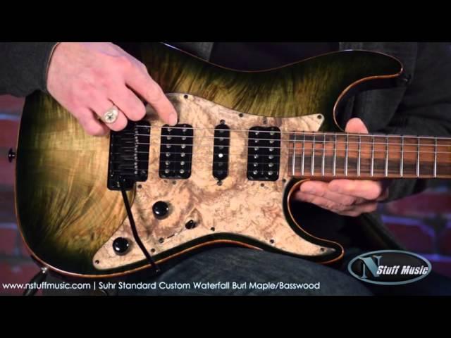 Suhr Standard Custom Waterfall Burl Maple | N Stuff Music