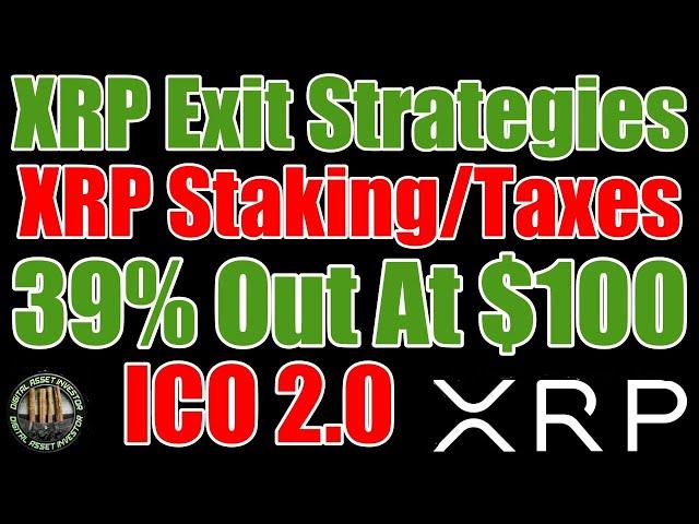 XRP ETF Pros/Cons , Exit Strategies & Ripple Chairman/Crypto Czar