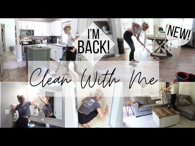 Welcome Back Clean With Me | House Cleaning | Clean With Me | 2024